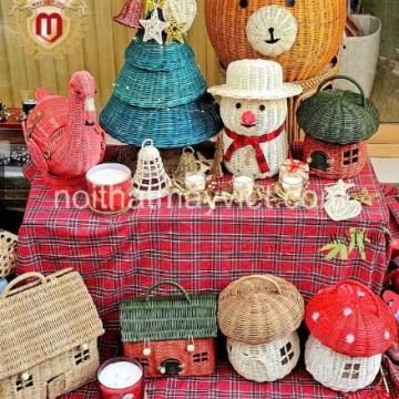 Trang Trí Noel Mây Tre TTNE005